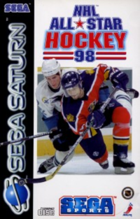 NHL All-Star Hockey '98 PAL Sega Saturn PAL box art